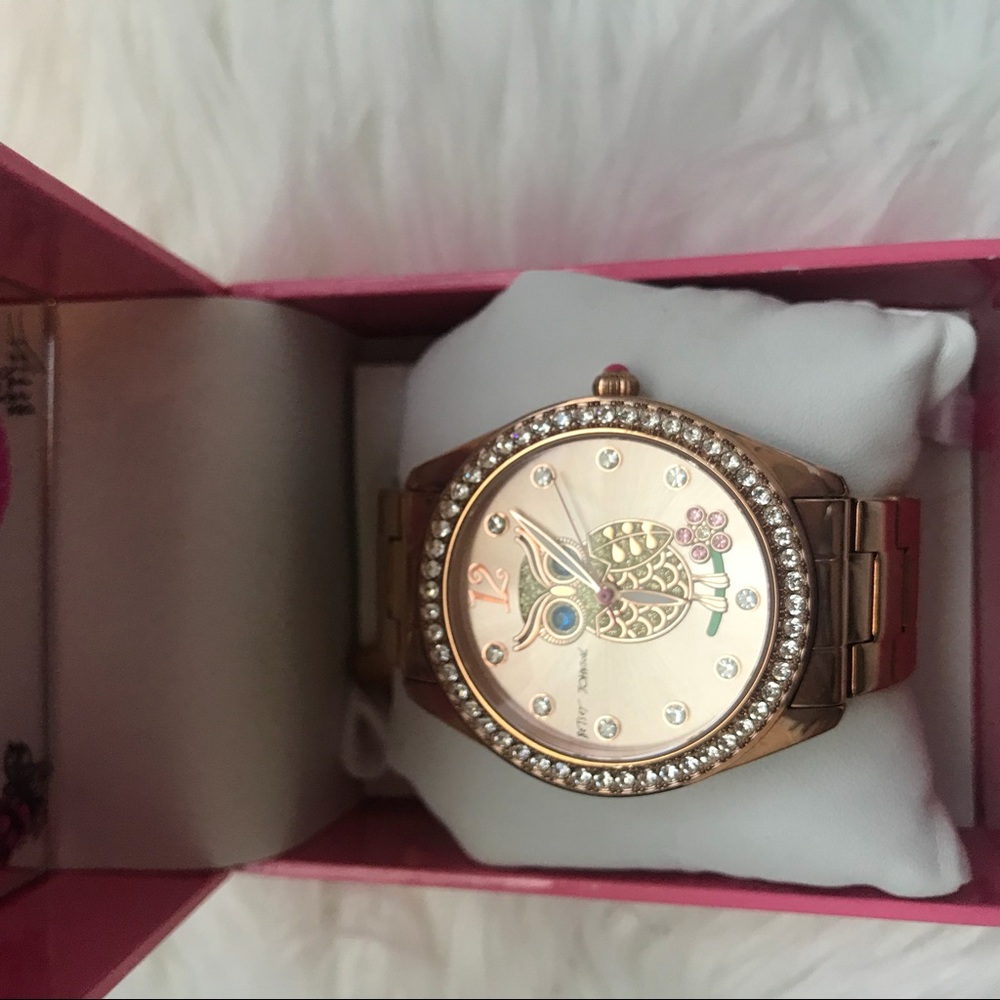Betsey Johnson Owl Watch